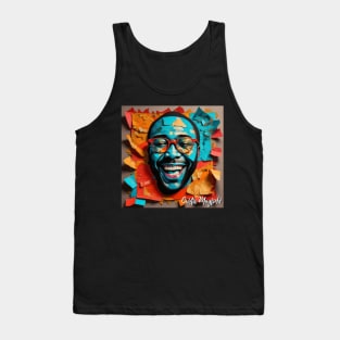 Curtis Mayfield // Paper Art Tank Top